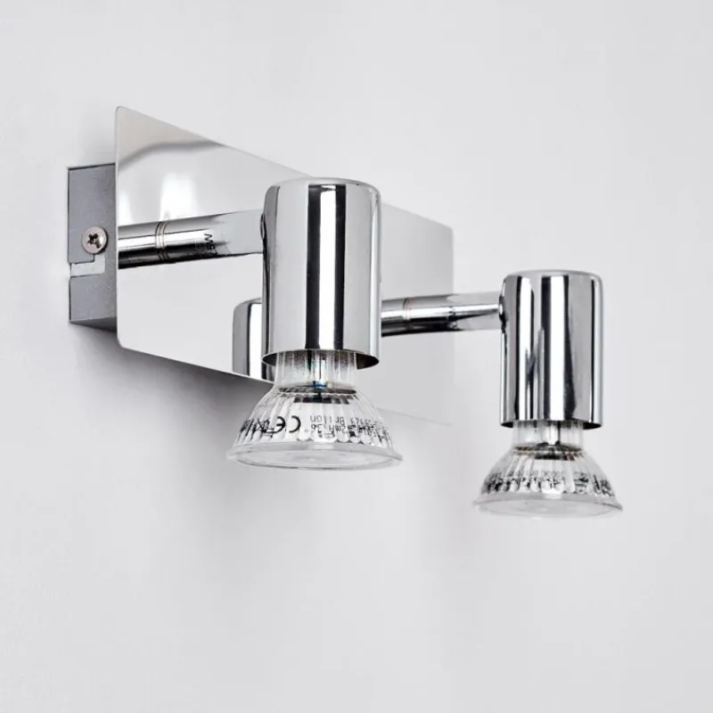hofstein Applique murale Sibarco Chrome, 2 lumières