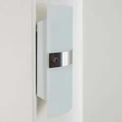 hofstein Applique murale Sibo Acier inoxydable, 2 lumières