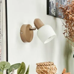 hofstein Applique murale Sivol Beige, Sable, 1 lumière