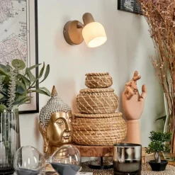 hofstein Applique murale Sivol Beige, Sable, 1 lumière