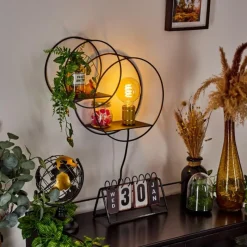 Lampes Dorées-hofstein Applique murale Sorvari Or, Noir, 1 lumière