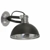 Lampes Industrielles-Luminaires Steinhauer Applique murale Steinhauer Brooklyn Noir, Argenté, 1 lumière