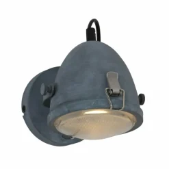 Lampes Industrielles-Luminaires Steinhauer Applique murale Steinhauer Mexlite Gris, 1 lumière