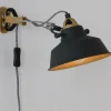 Luminaires Steinhauer Applique murale Steinhauer Mexlite Noir, 1 lumière* Appliques