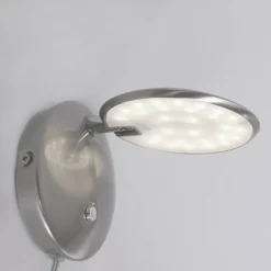 Luminaires Steinhauer Applique murale Steinhauer Zenith LED Acier inoxydable, 1 lumière* Éclairage Led