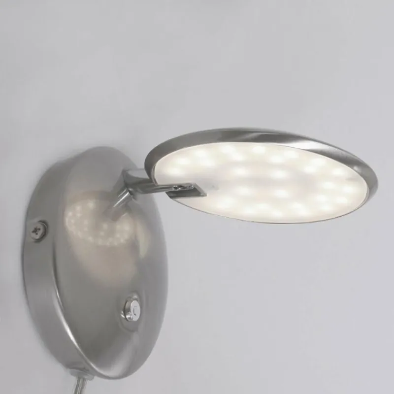 Luminaires Steinhauer Applique murale Steinhauer Zenith LED Acier inoxydable, 1 lumière* Éclairage Led