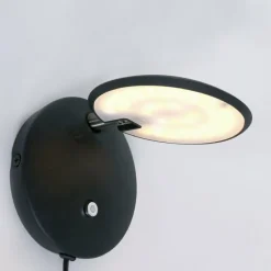 Luminaires Steinhauer Applique murale Steinhauer Zenith LED Noir, 1 lumière* Appliques