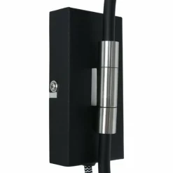 Luminaires Steinhauer Applique murale Steinhauer Fjorgard Noir, 1 lumière* Appliques