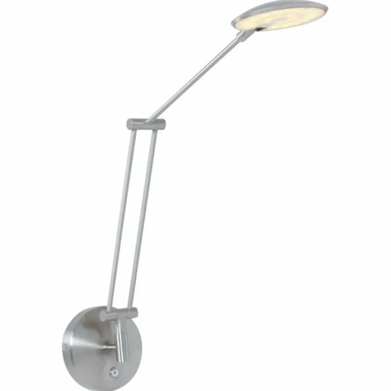 Luminaires Steinhauer Applique murale Steinhauer Zodiac LED Acier inoxydable, 1 lumière* Éclairage Led