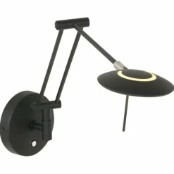 Luminaires Steinhauer Applique murale Steinhauer Zodiac LED Noir, 1 lumière* Éclairage Led