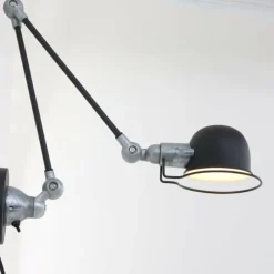 Luminaires Steinhauer Applique murale Steinhauer Darvin Gris, Noir, 1 lumière