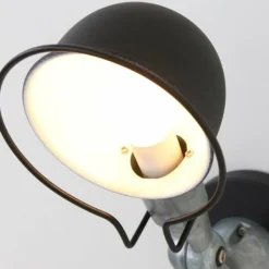 Luminaires Steinhauer Applique murale Steinhauer Darvin Gris, Noir, 1 lumière