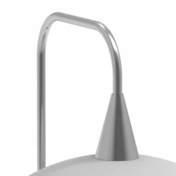 Luminaires Steinhauer Applique murale Steinhauer Tallerken LED Acier inoxydable, Blanc, 1 lumière