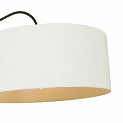 Lampes En Tissu-Luminaires Steinhauer Applique murale Steinhauer Gramineus Noir, Blanc, 1 lumière
