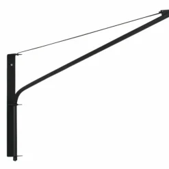Lampes En Tissu-Luminaires Steinhauer Applique murale Steinhauer Gramineus Noir, Blanc, 1 lumière