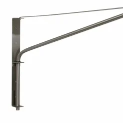 Lampes En Tissu-Luminaires Steinhauer Applique murale Steinhauer Gramineus Acier inoxydable, Gris, 1 lumière