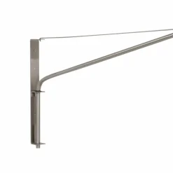 Lampes En Tissu-Luminaires Steinhauer Applique murale Steinhauer Gramineus Acier inoxydable, Blanc, 1 lumière