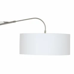 Lampes En Tissu-Luminaires Steinhauer Applique murale Steinhauer Gramineus Acier inoxydable, Blanc, 1 lumière