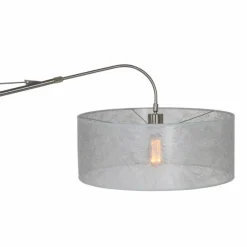 Lampes En Tissu-Luminaires Steinhauer Applique murale Steinhauer Gramineus Acier inoxydable, Argenté, 1 lumière