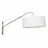 Lampes En Tissu-Luminaires Steinhauer Applique murale Steinhauer Gramineus Acier inoxydable, Blanc, 1 lumière