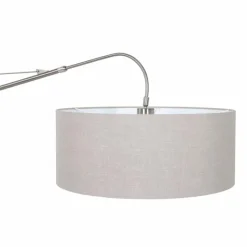 Lampes En Tissu-Luminaires Steinhauer Applique murale Steinhauer Gramineus Acier inoxydable, Gris, 1 lumière