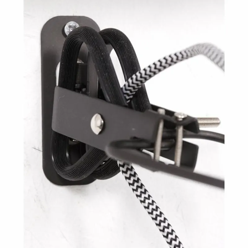 Lampes Industrielles-Luminaires Steinhauer Applique murale Steinhauer Gearwood Anthracite, 1 lumière