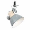 Lampes Industrielles-Luminaires Steinhauer Applique murale Steinhauer Gearwood Gris, 1 lumière