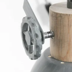 Lampes Industrielles-Luminaires Steinhauer Applique murale Steinhauer Gearwood Gris, 1 lumière