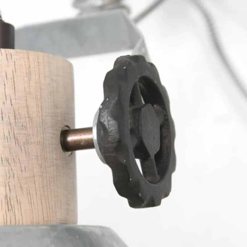 Lampes Industrielles-Luminaires Steinhauer Applique murale Steinhauer Gearwood Nickel mat, 1 lumière