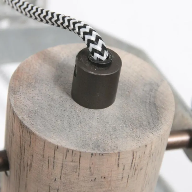 Lampes Industrielles-Luminaires Steinhauer Applique murale Steinhauer Gearwood Nickel mat, 1 lumière