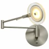Luminaires Steinhauer Applique murale Steinhauer Turound LED Acier inoxydable, 1 lumière* Éclairage Led