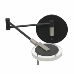 Luminaires Steinhauer Applique murale Steinhauer Turound LED Noir, 1 lumière* Appliques