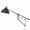 Lampes Dorées-Luminaires Steinhauer Applique murale Steinhauer Or, Noir, 1 lumière