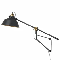 Lampes Dorées-Luminaires Steinhauer Applique murale Steinhauer Or, Noir, 1 lumière