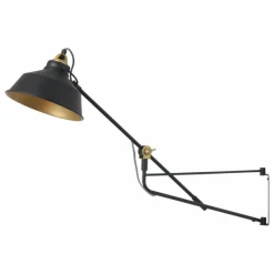 Lampes Dorées-Luminaires Steinhauer Applique murale Steinhauer Or, Noir, 1 lumière