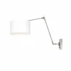 Lampes En Tissu-Luminaires Steinhauer Applique murale Steinhauer Prestige Chic Acier brossé, 1 lumière