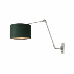Lampes En Tissu-Luminaires Steinhauer Applique murale Steinhauer Prestige Chic Acier brossé, 1 lumière