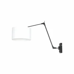 Lampes En Tissu-Luminaires Steinhauer Applique murale Steinhauer Prestige Chic Noir, 1 lumière