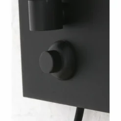 Lampes En Tissu-Luminaires Steinhauer Applique murale Steinhauer Prestige Chic Noir, 1 lumière