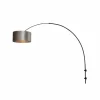 Lampes En Tissu-Luminaires Steinhauer Applique murale Steinhauer Sparkled Light Noir, 1 lumière
