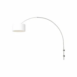 Lampes En Tissu-Luminaires Steinhauer Applique murale Steinhauer Sparkled Light Acier brossé, 1 lumière