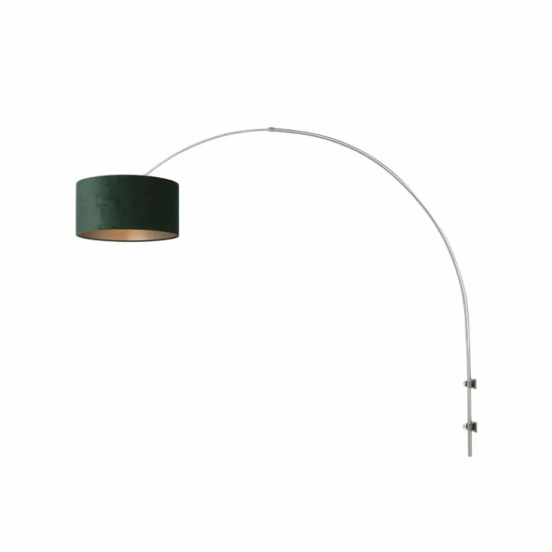 Lampes En Tissu-Luminaires Steinhauer Applique murale Steinhauer Sparkled Light Acier brossé, 1 lumière