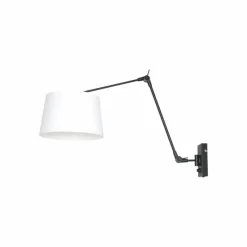 Lampes En Tissu-Luminaires Steinhauer Applique murale Steinhauer Prestige Chic Noir, 1 lumière