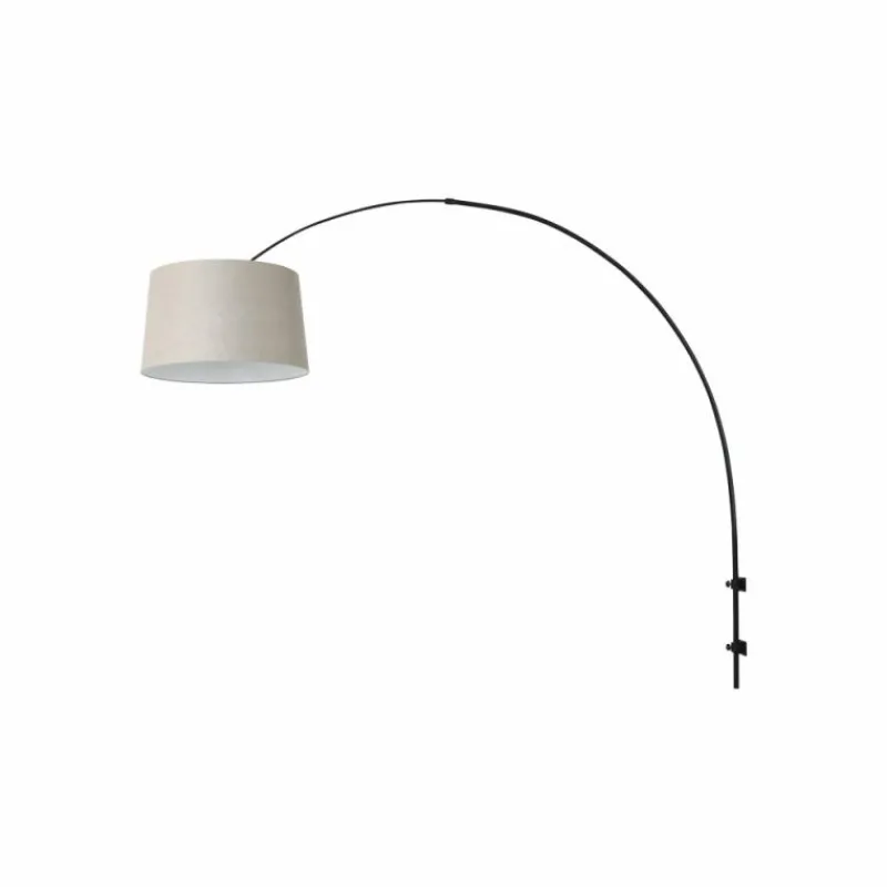 Lampes En Tissu-Luminaires Steinhauer Applique murale Steinhauer Sparkled Light Noir, 1 lumière