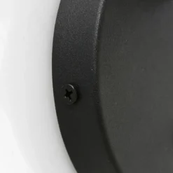 Suspension Verre Fumé-Luminaires Steinhauer Applique murale Steinhauer Turound LED Noir, 1 lumière