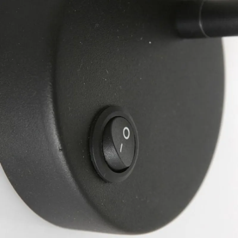 Lampes Dorées-Luminaires Steinhauer Applique murale Steinhauer Bundle Noir, 1 lumière