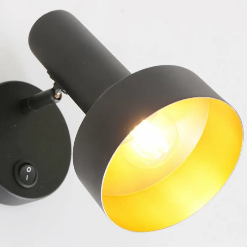 Lampes Dorées-Luminaires Steinhauer Applique murale Steinhauer Bundle Noir, 1 lumière