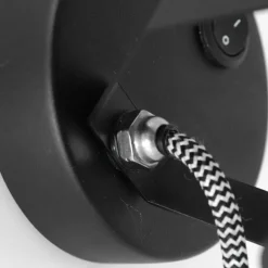 Luminaires Steinhauer Applique murale Steinhauer Acier Noir, 1 lumière* Spots Et Projecteurs