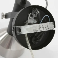 Luminaires Steinhauer Applique murale Steinhauer Acier Noir, 1 lumière* Spots Et Projecteurs