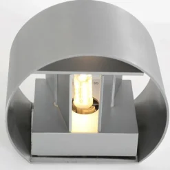 Luminaires Steinhauer Applique murale Steinhauer Muro LED Acier inoxydable, 1 lumière* Éclairage Led